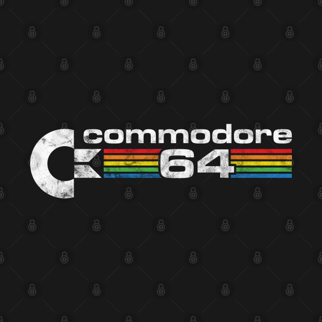 Commodore 64 logo Vintage Texture by G! Zone