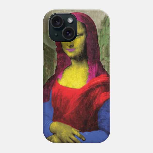 Mona Lisa Street Art Phone Case by McNutt