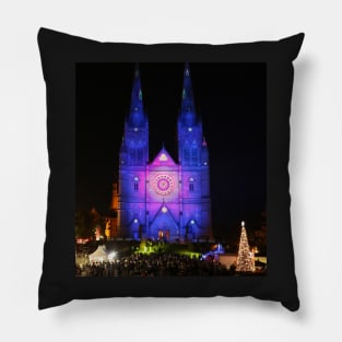 Sydney Christmas Lights 2015 Pillow