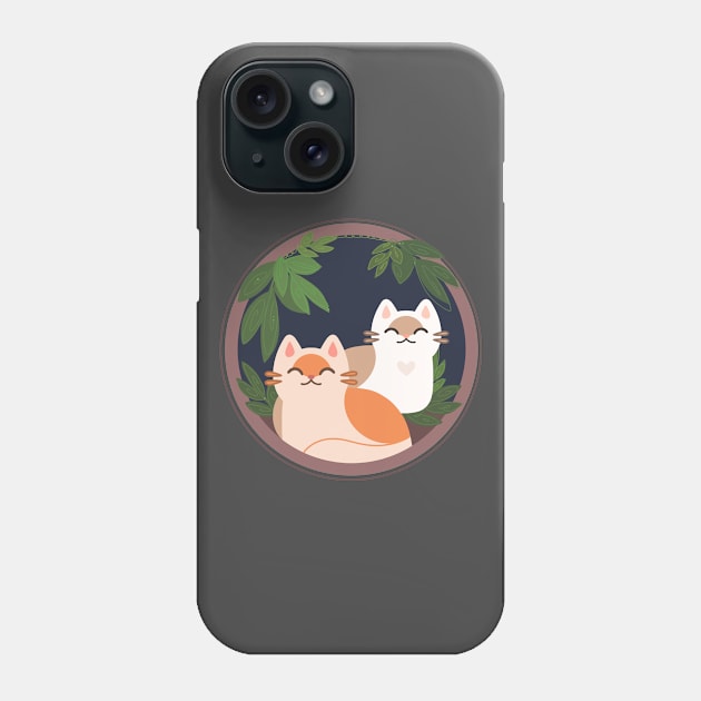 Soft Cats Phone Case by maryallen138