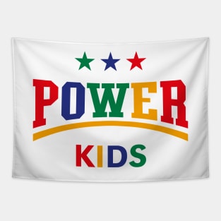 Power Kids (Children / Kiddies / Siblings / 4C) Tapestry