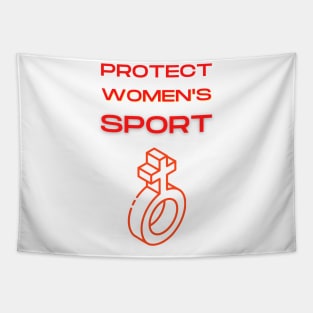 protect women's sport Tapestry