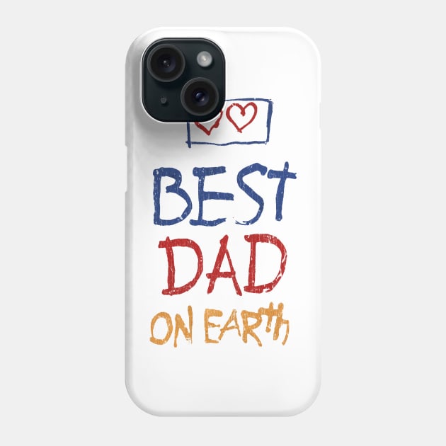 80S Best Dad On Earth Father'S Day Phone Case by RASRAP