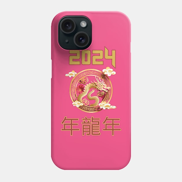 The dragon of luck Phone Case by LegnaArt