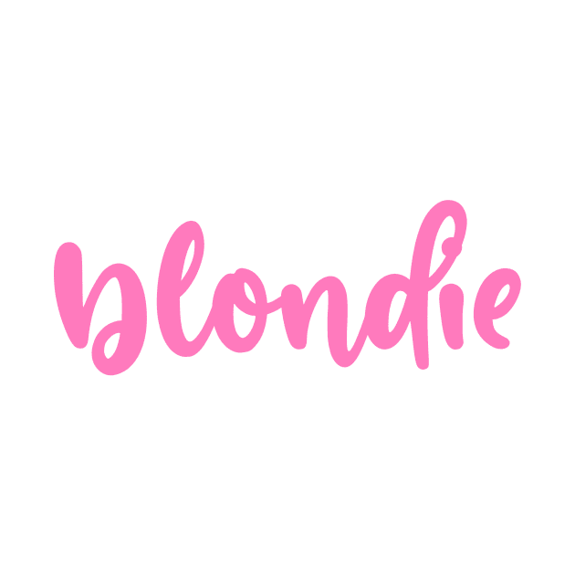 blondie by 3rd Gilmore Girl