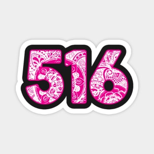 516 - pink Magnet