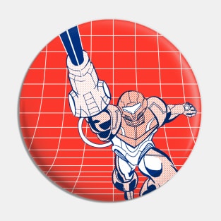 Samus Blast! Pin