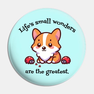 Life's Small Wonder's Cute Corgi Pin