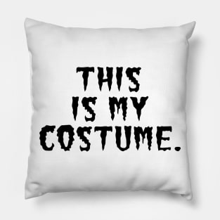 Halloween Costume 2020 - Black Pillow