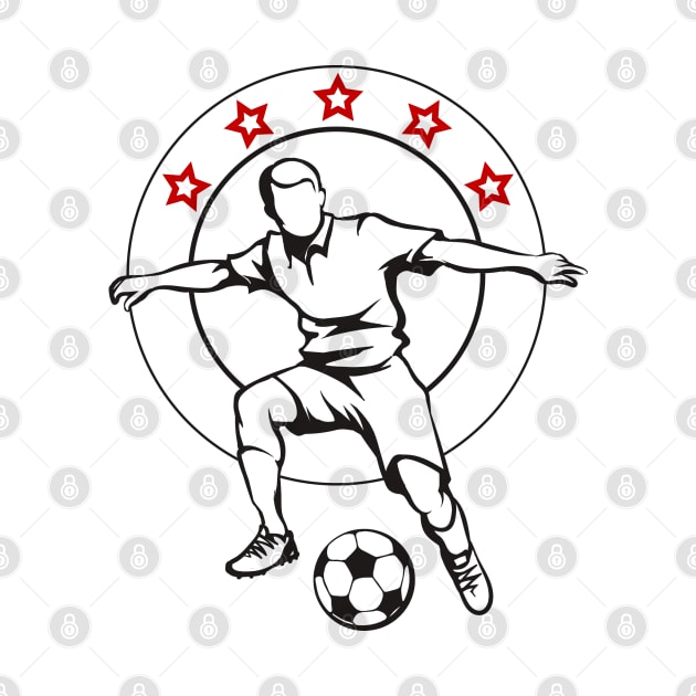 Soccer Club Retro Emblem by devaleta