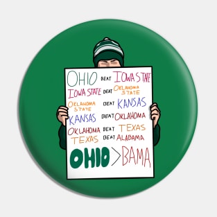 Ohio bama Pin