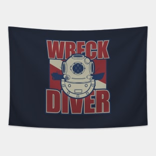 Wreck Diver Tapestry