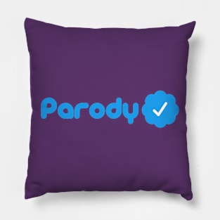 Social Media Parody Pillow