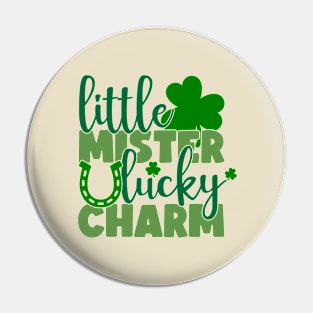 Little Mister Lucky Charm Pin