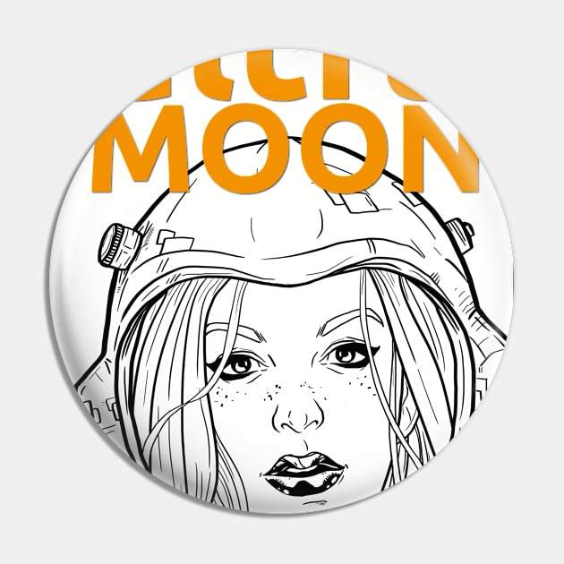 YELLOW ULTRA MOON sci-fi travel to the moon Pin by andres uran