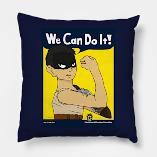 We Can Do It! Furiosa Pillow