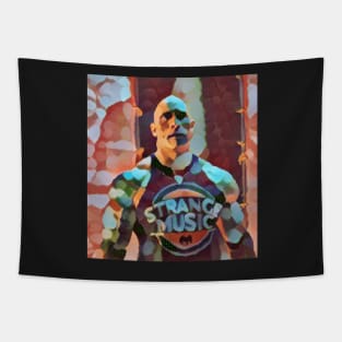 dwayne johnson poster Tapestry