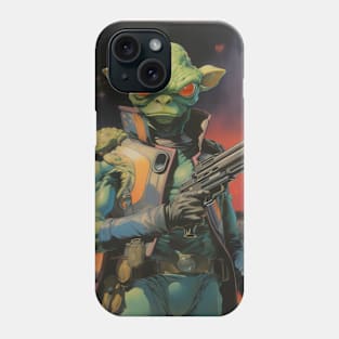 Alien Bounty Hunter Phone Case