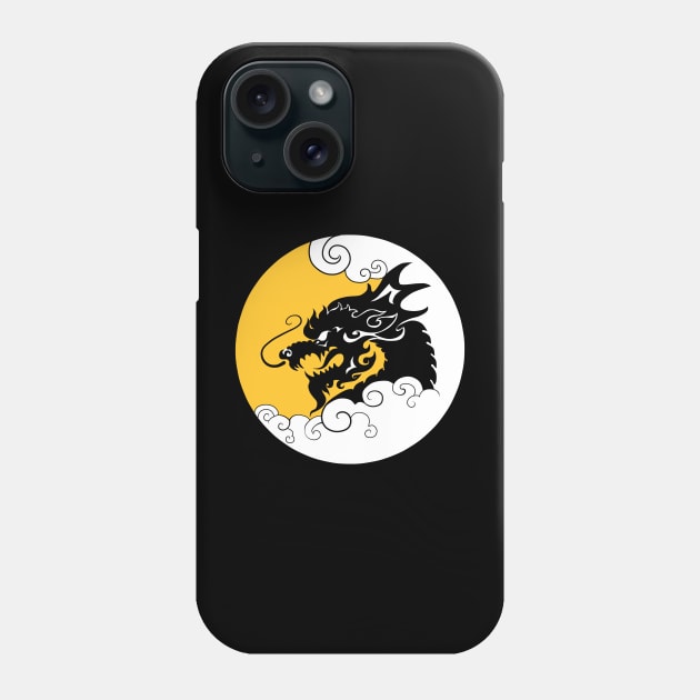 Ronin Dragon Phone Case by Lil's Shop