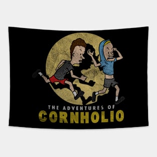 The Adventures of Cornholio Retro Tapestry