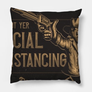 Social Distancing Bandit Pillow