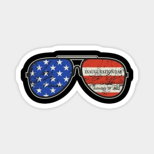 46th President Joe Biden - 2021 Inauguration Day Sunglasses Magnet