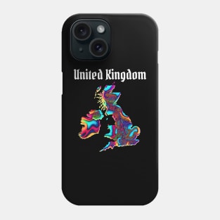 Psychedelic United Kingdom Phone Case