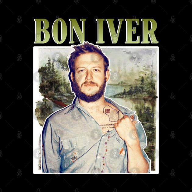 Bon Iver Vintage bootleg by Futiletees