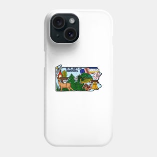 Pennsylvania Symbols Phone Case