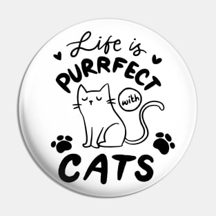 purrfect cats Pin