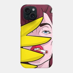 Dope pop art style illustration Phone Case