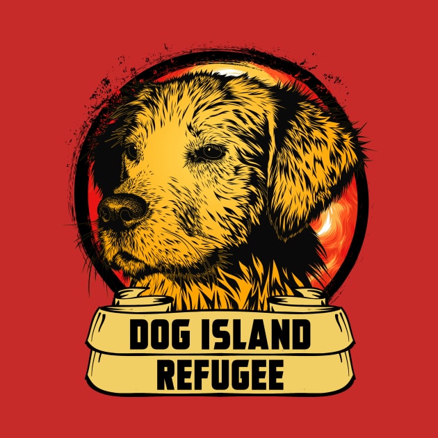 DOG ISLAND REFUGEE by theanomalius_merch