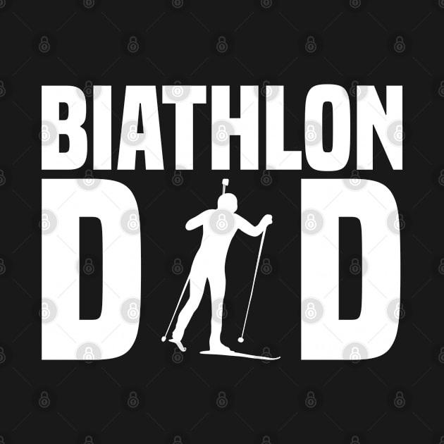 Biathlon Father's Day Gift Biathlete by sBag-Designs