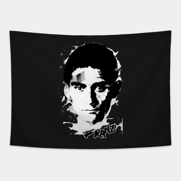 Franz Kafka Tapestry by mindprintz