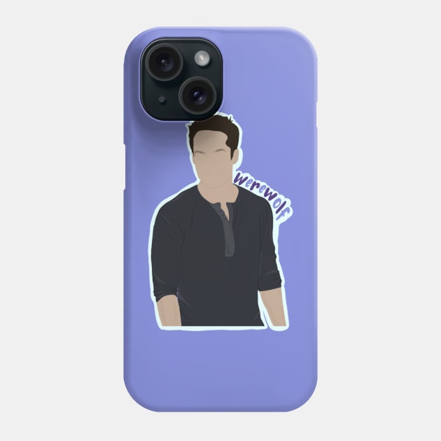 Tyler the werewolf Phone Case by claysus