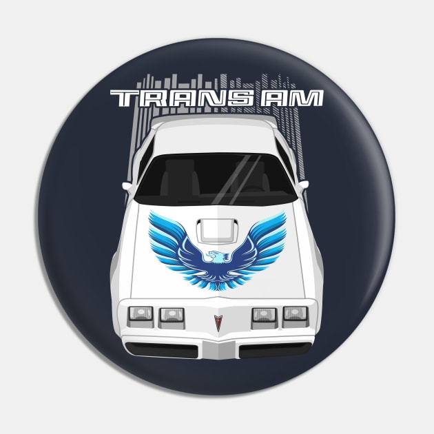 Firebird Trans Am 79-81 - white and blue Pin by V8social