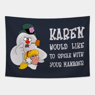 Karen Kristmas - Alternate Version Tapestry