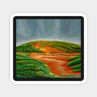 STUNNING Acrylic Art Landscapes Magnet