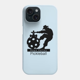 Napa Valley Pickleball (front only) Phone Case