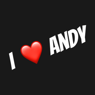 i ❤️ andy T-Shirt