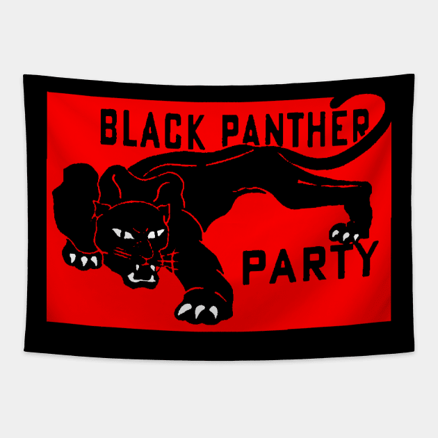 Black Panther Party Tapestry by impacteesstreetwear