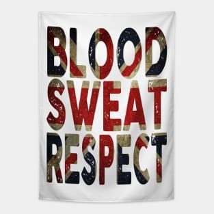 Blood, Sweat, Respect - UK Tapestry