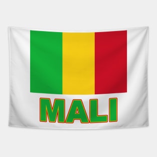 The Pride of Mali - Mali National Flag Design Tapestry