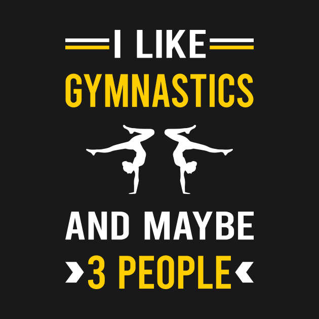 3 People Gymnastics Gymnast by Bourguignon Aror