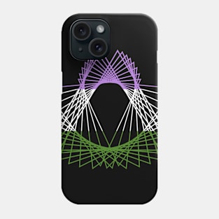 Genderqueer Flag Phone Case