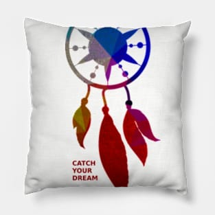 Dream Catcher Line Color Pillow