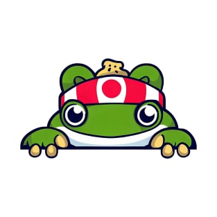 Sneaky japanese frog so cute T-Shirt