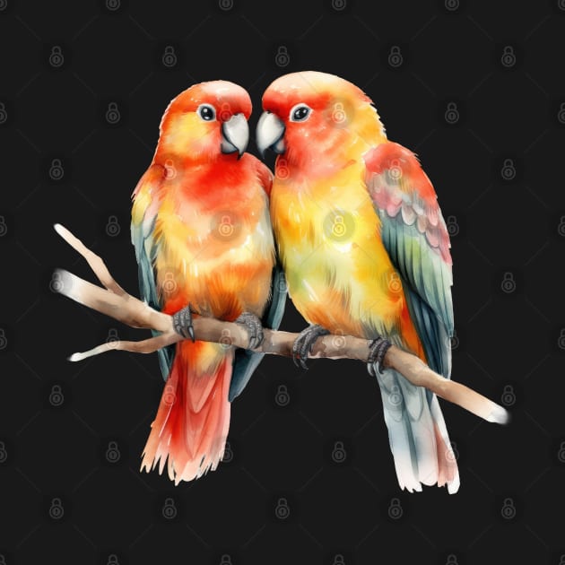 Two Love Birds by ShopBuzz