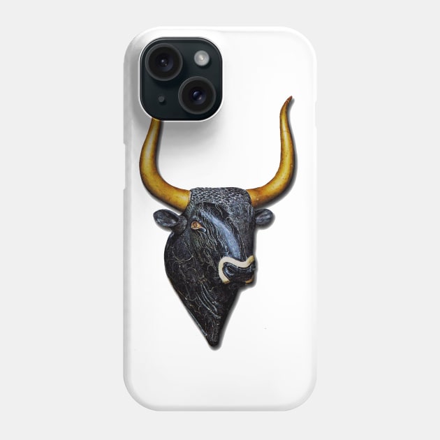 Bull's Head of Knossos - Minoan Culture Phone Case by Naves