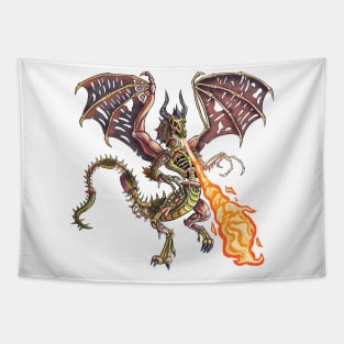 Zombie Dragon Tapestry